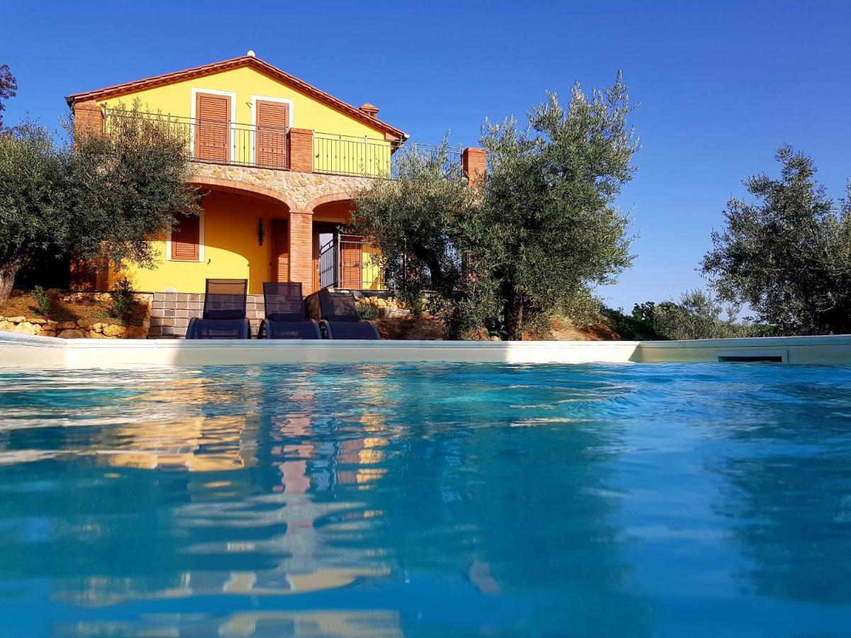 Apartamento Il Panorama Montescudaio Exterior foto