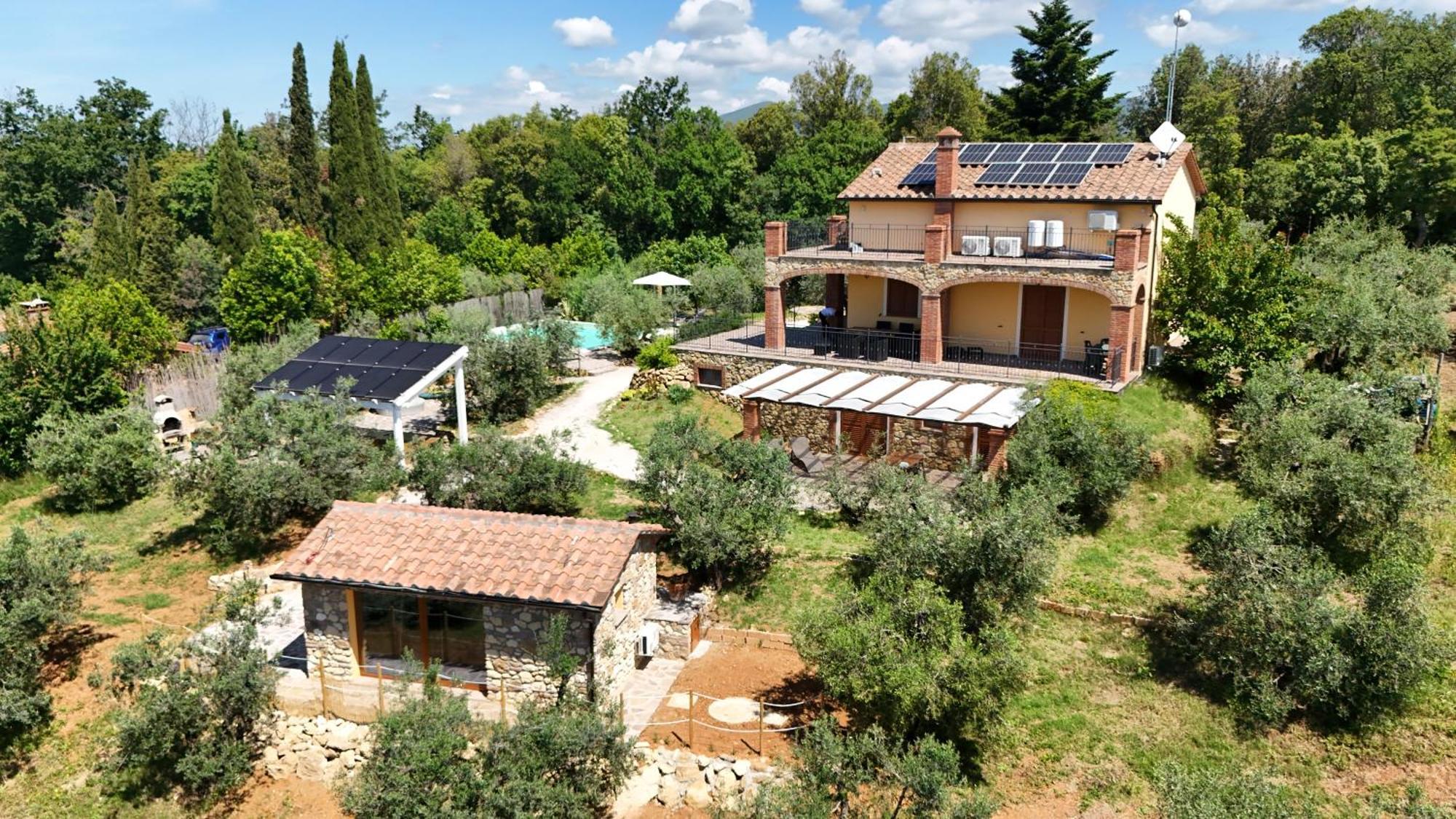 Apartamento Il Panorama Montescudaio Exterior foto